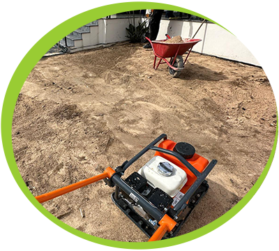 Construção de jardins em pedra e relva - RC Jardins